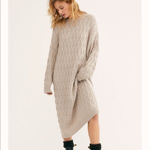 Free People Nicole sweater dress